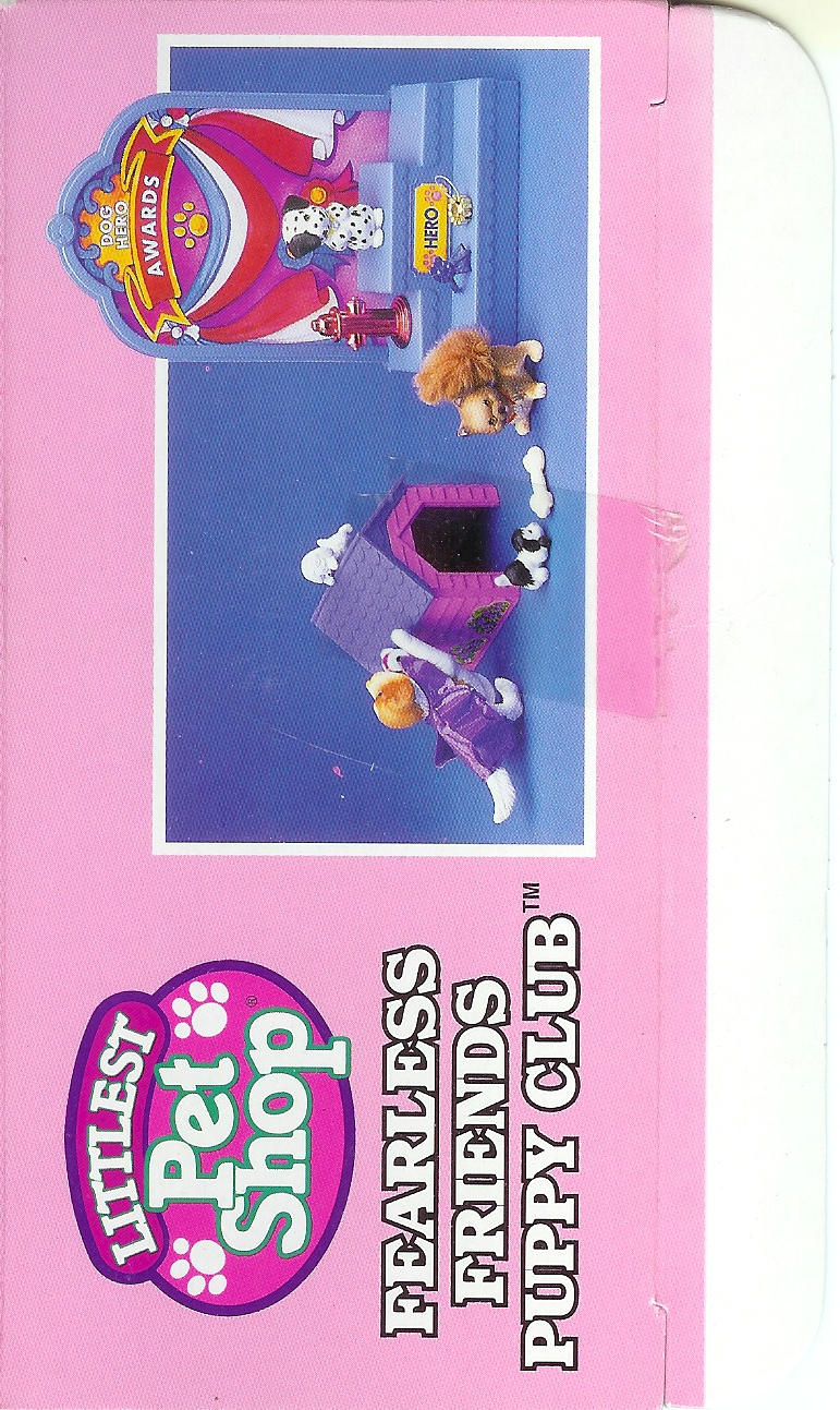 Vintage Littlest Pet Shop Dog Hero Awards Fearless Friends 